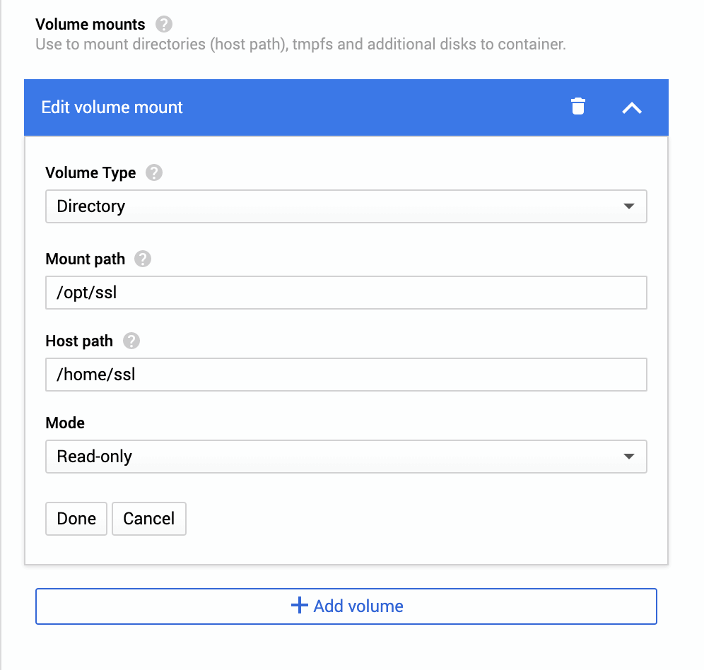 add volume
