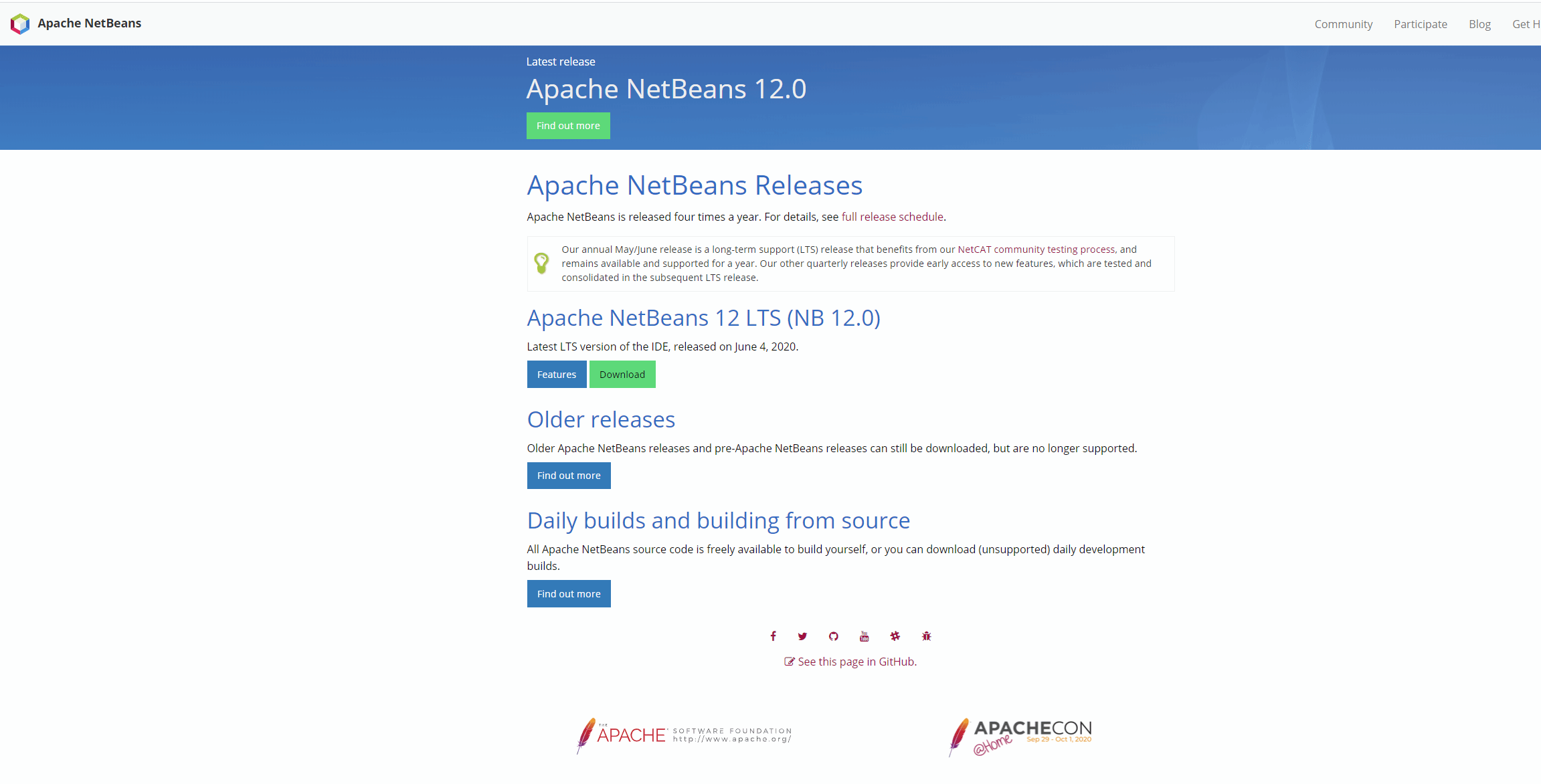 NetBeans official website